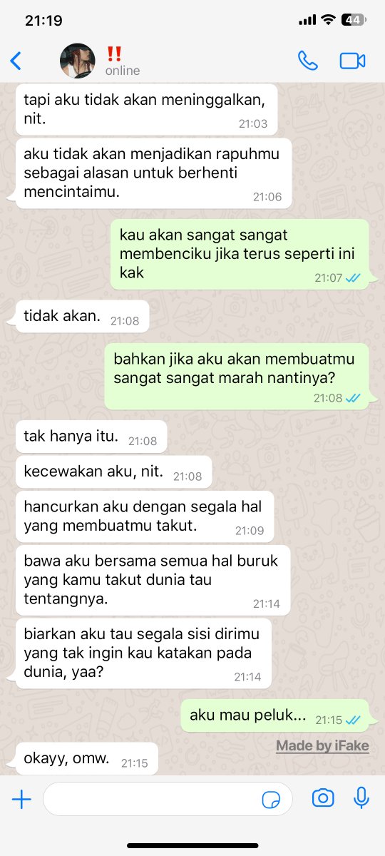 tempe___orek's tweet photo. #rulnit — onetweet

kau bisa janjikan apa? jika hanya tidak meninggalkan, aku tidak mau. https://t.co/6dd8KilZ2h