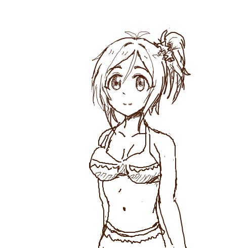 one_day_one_dmj's tweet photo. １日１歌鈴運動
水着歌鈴
暑いですねぇ

#１日１歌鈴運動
#シンデレラガール総選挙2026 https://t.co/rTITRqdJ4e