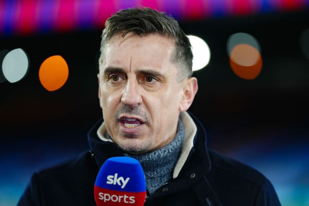 Full90Official's tweet photo. 🎙️ Gary Neville on Andrea Pirlo losing the Italy job over his Fonbet partnership:

“If Andrea Pirlo has genuinely lost the Italy job because of a commercial partnership with a Russian betting company, then you have to ask why these concerns weren’t raised before he became the leading candidate.

Background checks exist for a reason. You don’t get to the finish line and suddenly discover something that has been public knowledge for months. That’s poor governance.

Whether you agree with Pirlo’s decision to work with that company or not, the Federation should have known exactly what they were dealing with before putting his name at the top of the list.

It’s a terrible look for Italian football. Either appoint him because you believe he’s the right man, or rule him out from the beginning because of the controversy. Don’t let a man think he’s got his dream job and then pull the rug from under him at the last minute. That’s not how serious football institutions should operate.”