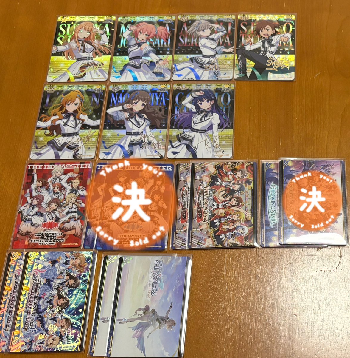 kbn_jun0324's tweet photo. 【交換】 アイドルマスター アイマス IWSF カードフォリオ SSR SR R

譲
画像

求
やよい 果穂 美希(SRは画像)

新宿手渡しもしくは郵送
Rはツリーに繋げます https://t.co/avchECNgId