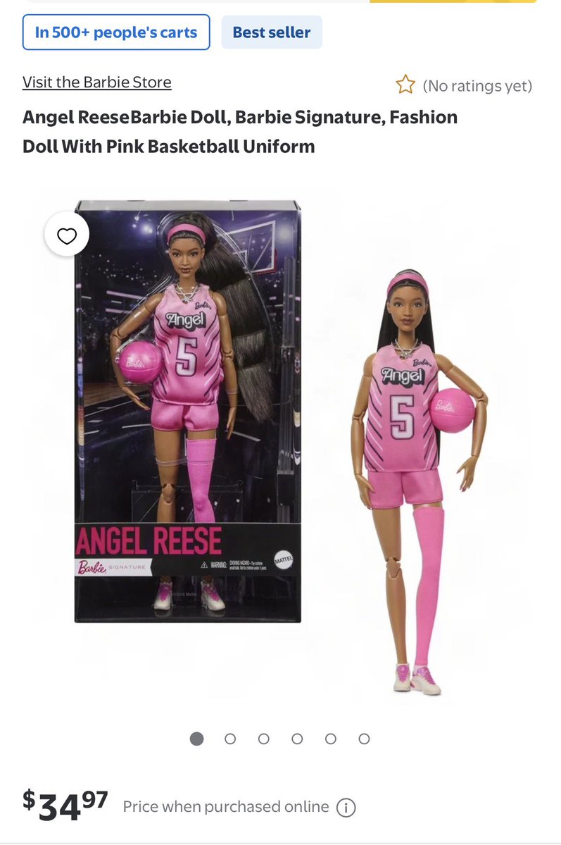 Latesia27's tweet photo. It’s also a best seller at Walmart currently https://t.co/SCEObbtXUc