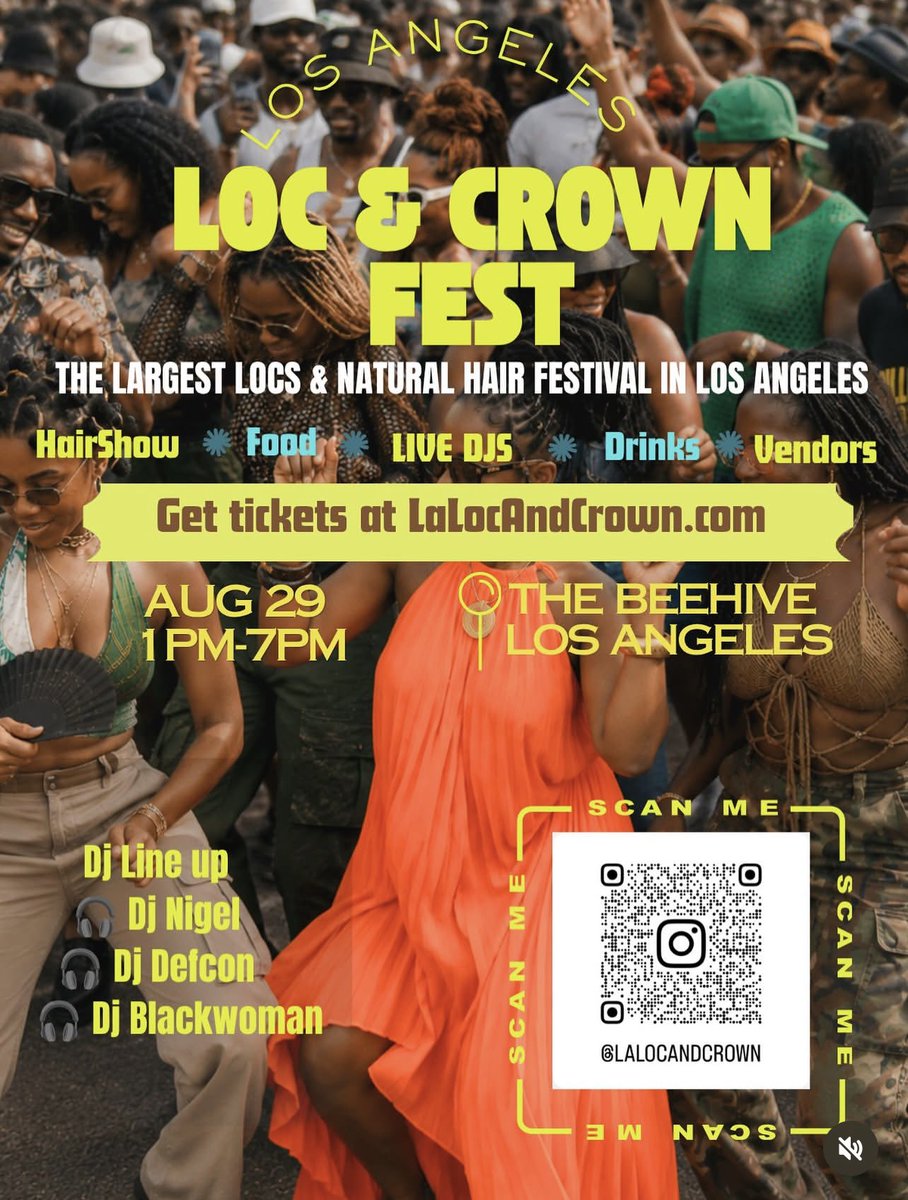 bsugarpromos's tweet photo. Loc &amp; Crown Fest 2026 https://t.co/Qih6lROgX2 #locandcrownfest #losangeles #brownsugarpromotionsllc #thebeehivela #events https://t.co/mIqXtPiBcq