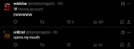 guynullguy's tweet photo. @6loxxed vastly different reactions https://t.co/oRIMIjZwMP