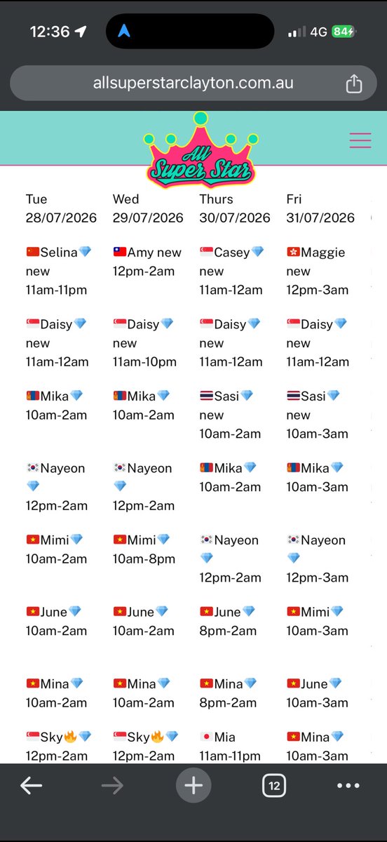 assc44A's tweet photo. Tel☎️: 0449 679 057  
Web💻: https://t.co/838DAgkYih (Full schedule in website, subjected to change. Please call to confirm)

#MelbourneBrothel #BrothelsAU https://t.co/eEvykrwJ9m