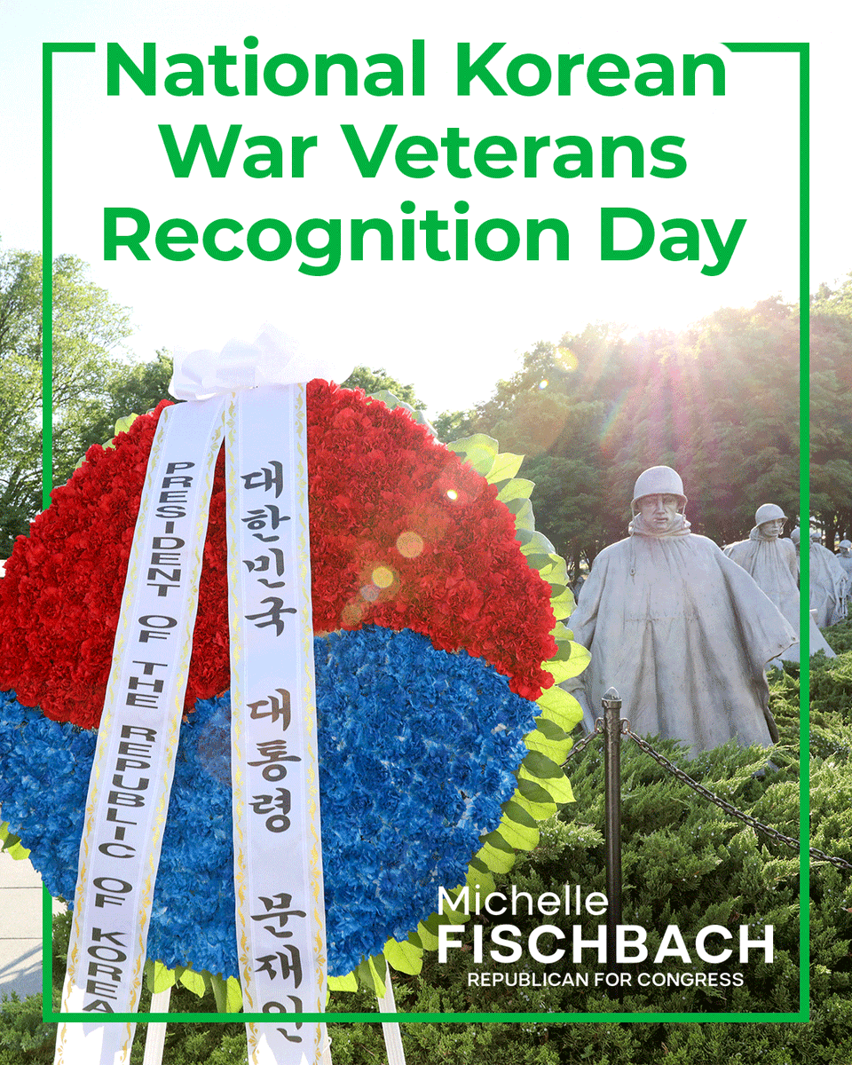 FischbachMN7's tweet photo. Today we remember and honor those who served in the Korean War, and pay tribute to those who fell or never returned home. https://t.co/sCZn1FNklF