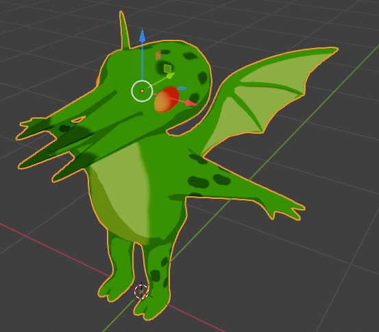 FaceFrogbit's tweet photo. A cel shaded Chibi Cthulhu https://t.co/Pya5WGF6va