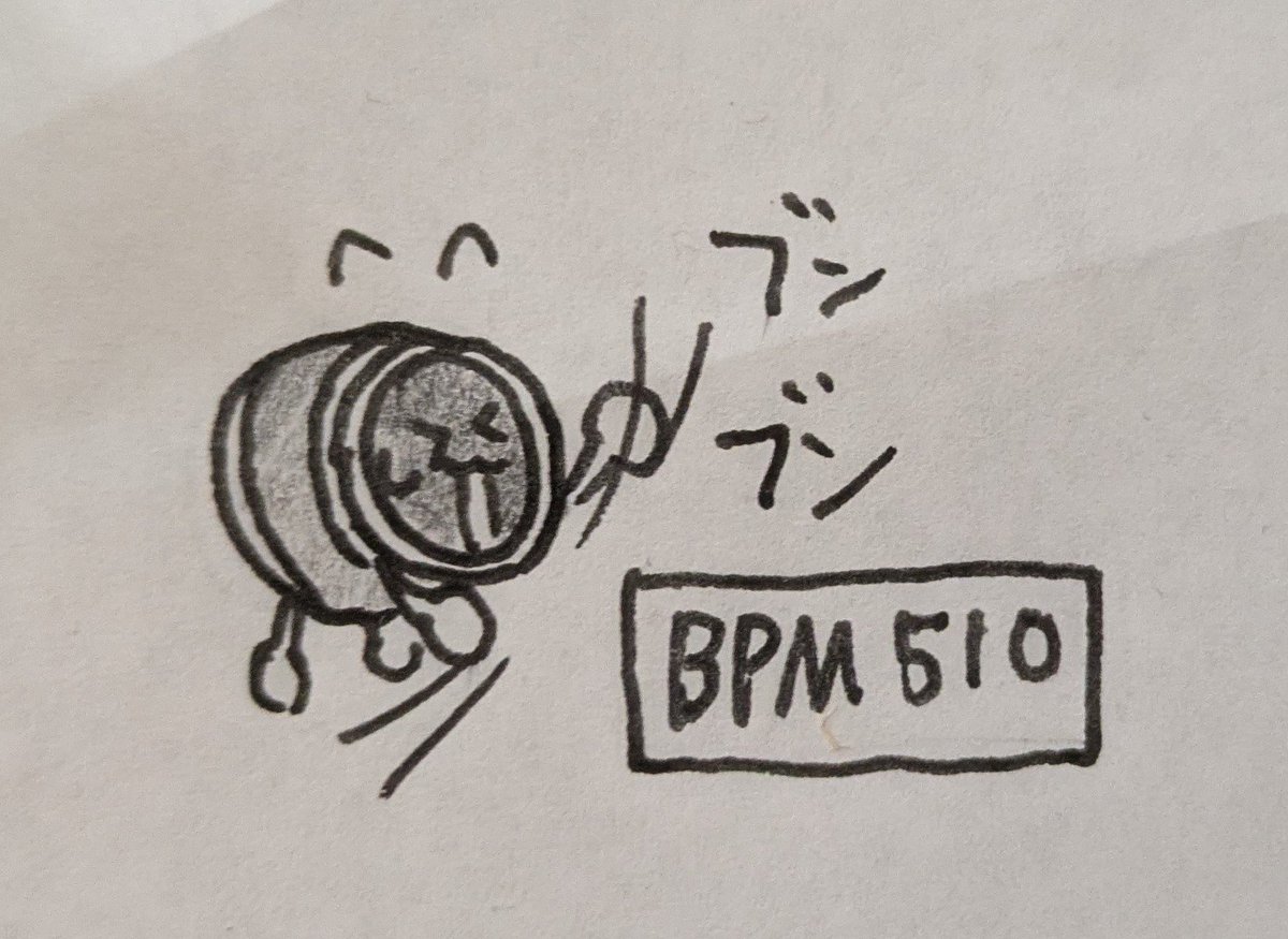FubinDonBot's tweet photo. BPMが早すぎて腕が疲れるどんちゃん https://t.co/HPVhqViQvR