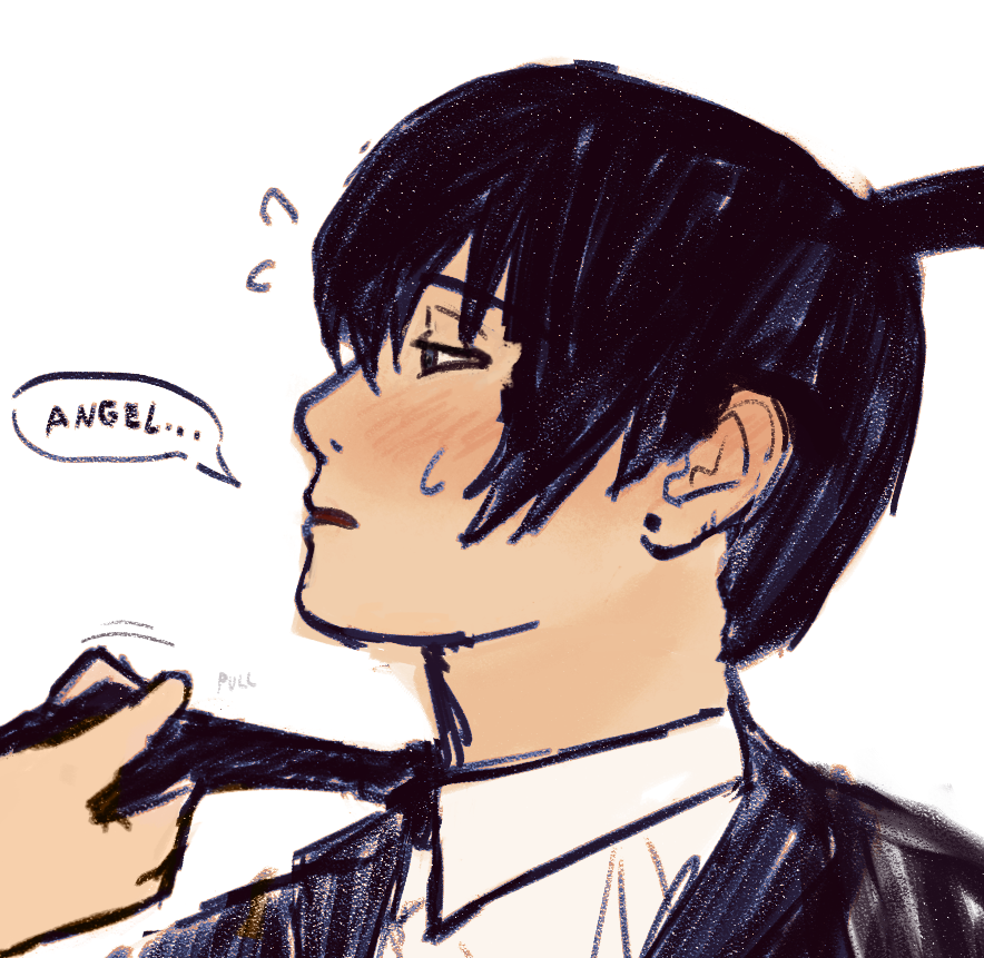 marmarlaade's tweet photo. as an apology for my lack of art here's some old flustered aki art i touched up ❤ https://t.co/cu80beW3P0