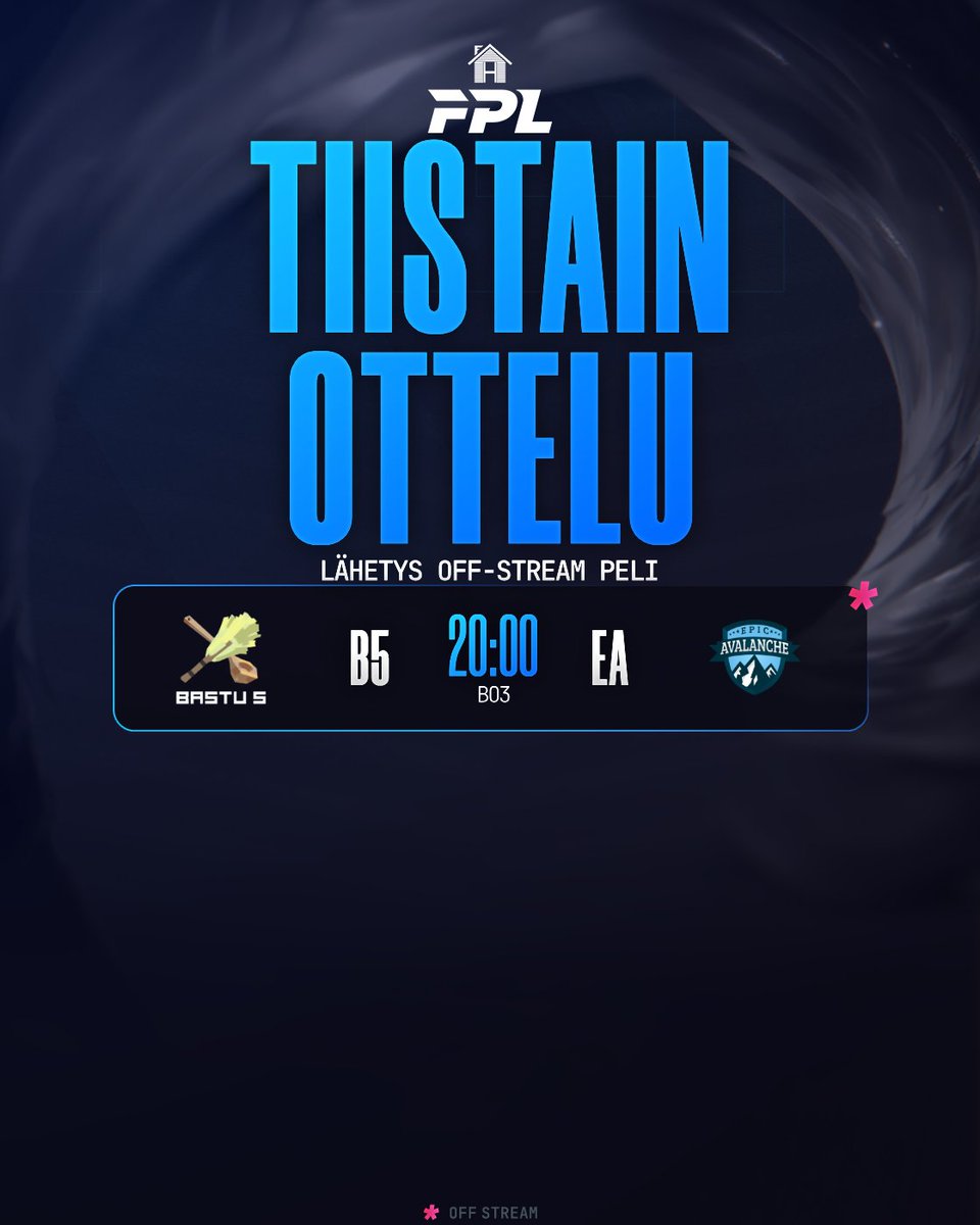 FinnHouseLoL's tweet photo. Huomenna on taas semi klassista touhua 💃
Tällä kertaa peliä isännöi @LTJlol
Kun riftillä kohtaa @bastufive vs @EpicAvalanche
#TULEVA https://t.co/rLSAi1lgFW