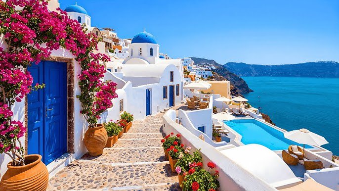 ARandomScene's tweet photo. Santorini, Greece https://t.co/0SJl4RAFDU