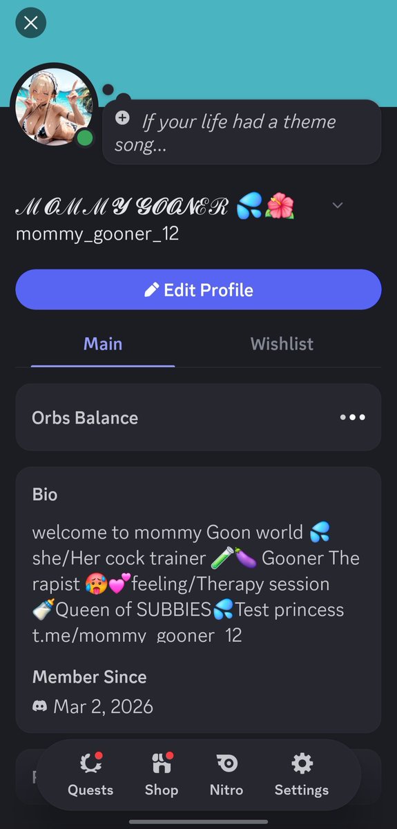 mommyforbbc2's tweet photo. OBEDIENT GOONER🥵💦😵
 DM to get milked so bad 
And jerk to mommy hot porn and also brainwash you🥵🥵 https://t.co/RM14X5RwiP