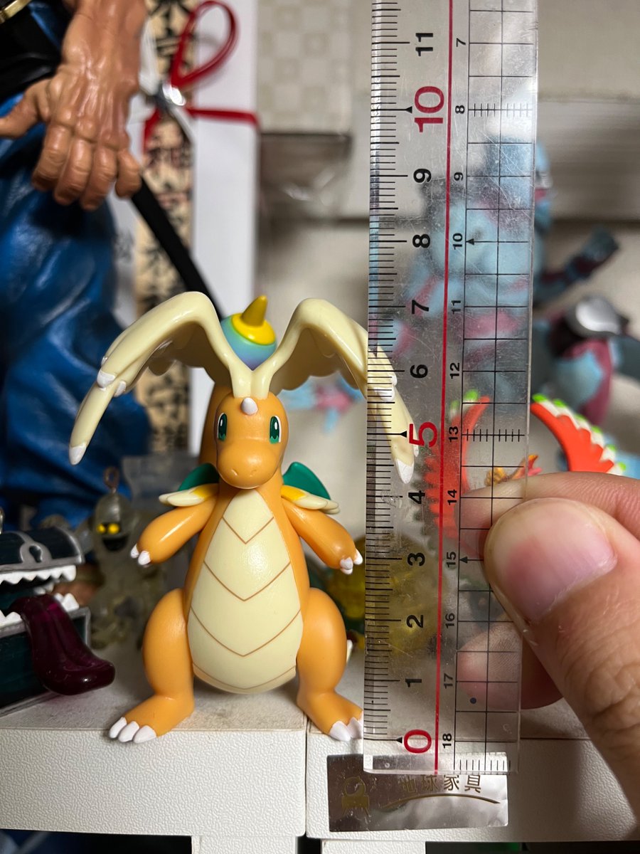 unknownkoushiki's tweet photo. #40分の1スケールのポケモンフィギュア探して立体ポケモン図鑑補完しようぜ
メガカイリュー！ほぼ1/40スケールだ！久々にスケール感あって最高！！ https://t.co/z1irtBZ0vV