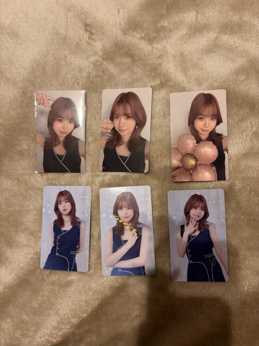 nanatyopppp's tweet photo. 【譲】画像のもの

【求】清水恵子

7000円トレカは同種��望、その他は出来たらセルカはセルカ同種希望ですが異種もご相談ください！
郵送での交換でお願いいたします📮𓈒𓂂𓏸
お気軽にお声掛けください🙇‍♀️

#ME_I交換  #ME_I_交換 #ME_I #ME_I譲 #ME_I求 https://t.co/PkGJrxmRVS