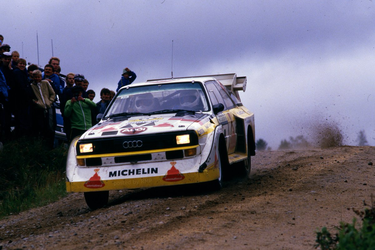 PhotosMotor's tweet photo. Stig Blomqvist / Björn Cederberg 🥈
Audi Sport Quattro S1 E2

1985 🇫🇮 1000 Lakes 

#AudiSport #AudiQuattro #Quattro #rallyfinland 

📷 Photo4 https://t.co/Bz2a1Qgymn