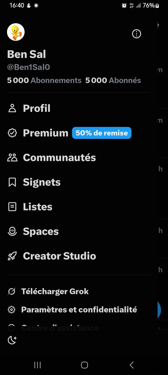 Ben1Sal0's tweet photo. 🚨 5️⃣ 0️⃣0️⃣0️⃣ abonnés pile-poil !
➡️ @FrenchCarcan
➡️ @ActusPays 🌏
➡️ @DomangeElis 🌷
➡️ @NLincrevable
➡️ @democrateinconu 🔒
➡️ @Montjoie62200 🇨🇵🇬🇧🇺🇦🇮🇱
➡️ @pantherenoire01 🇨🇵🇺🇦🇮🇱
➡️ @LautreAfter 🇨🇵🤘🏻💃🎈
➡️ @SylvieP56breizh
➡️ @Simouss_35 https://t.co/eVZVPDnOtp