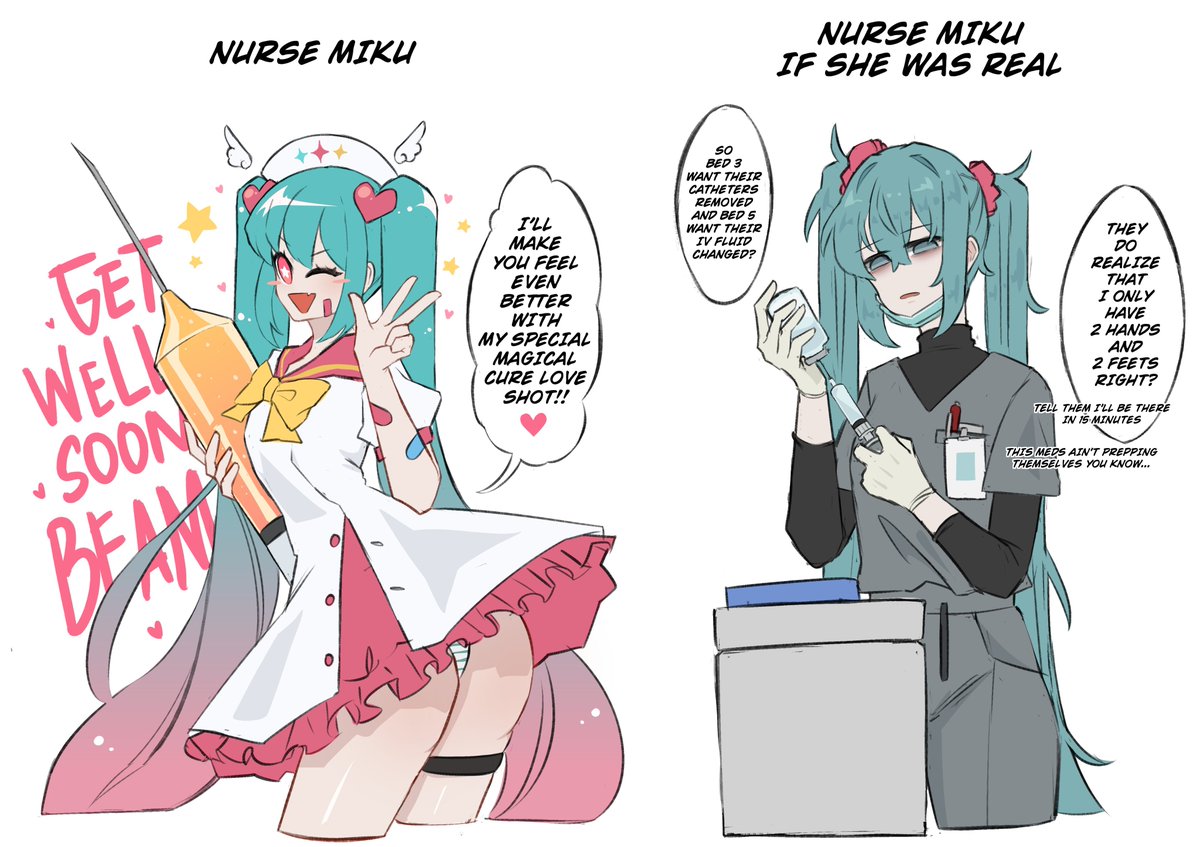 _mamaprofennn's tweet photo. every time I go to work I remember why I used to dream of a magical girl https://t.co/day4AkMFnY