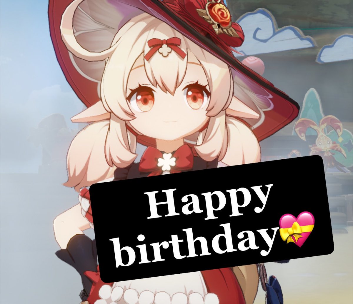 ppdattahito's tweet photo. 今日はクレーちゃんのお誕生日💝

🍰🍴Happy Birthday🎂✨
クレー🍀.*

お祝い間に合って良かった☺️✨

 #原神
 #クレー https://t.co/0jlIVB5Cqg