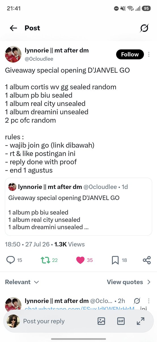 jyneora's tweet photo. @0cloudlee DONE ALL RULES https://t.co/Ze7x1Zchq4