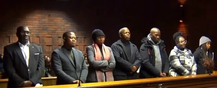 Sunflowerreal's tweet photo. The charges against General Khumalo and co accused which include Dineo Mokwele and General Madondo have been withdrawn as per Ntate Mothibi from NPA ,Madlanga commission has really helped a whole lot of people 🙌🏿.#MadlangaCommission https://t.co/22pDql8Opm