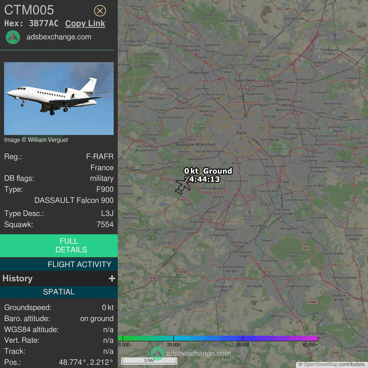 FlottePresident's tweet photo. 🛬 Le Dassault Falcon 900EX EASy 🇫🇷 République Française immatriculé #FRAFR a terminé son vol.

📋 Bilan (estimation) :
~ 0h00 de vol
~  km parcourus
~ ? kg de carburant consommé

Résumé du vol #CTM005 : https://t.co/Omc4pwLGMy https://t.co/IgVLLUMkMB