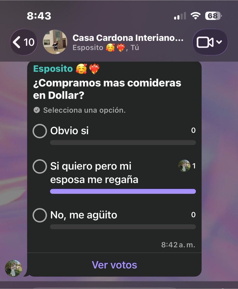 nancyinteriano_'s tweet photo. Hay matrimonios normales y luego está el nuestro 😅 tenemos un grupo de la casa donde ponemos las cosas que son de la casa para que no se nos olvide jaja somos dos involucrados 😂 y hoy alguien salió con esto 😂 https://t.co/bce5NWqmjz