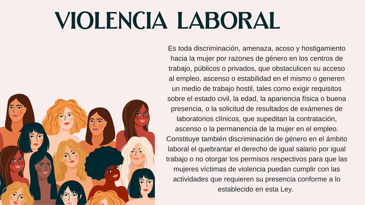 CJuridicaUCAB's tweet photo. Violencia Laboral. https://t.co/k4Yca8OYbQ