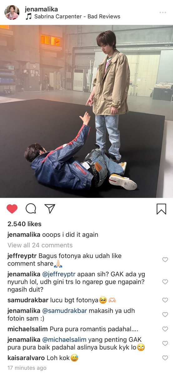 jjuhoouism's tweet photo. ssj (suka suka jena) https://t.co/N9EmlFeK9T
