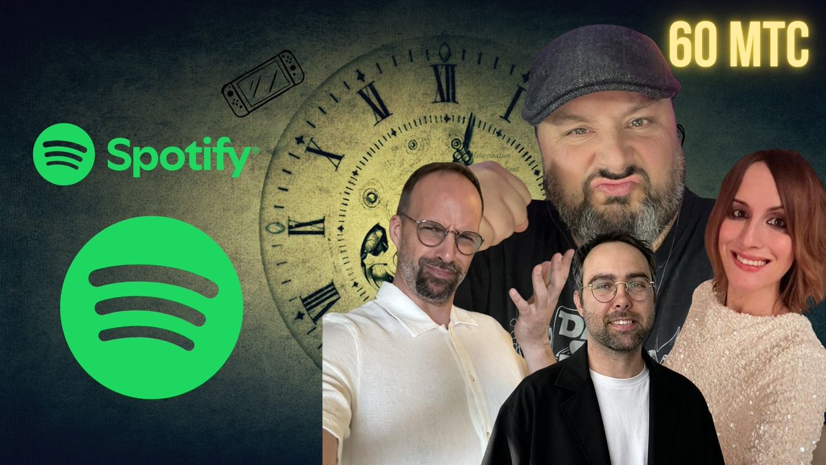 landroch's tweet photo. Amoureux des podcasts ? 🎙️
Le 60 MTC est désormais disponible sur @spotifyfrance ! 🔥
Bonne écoute… ou bon replay à tous les amis ! 💚🎮

https://t.co/Nef9gKKKbu https://t.co/nbWrfpXnFM
