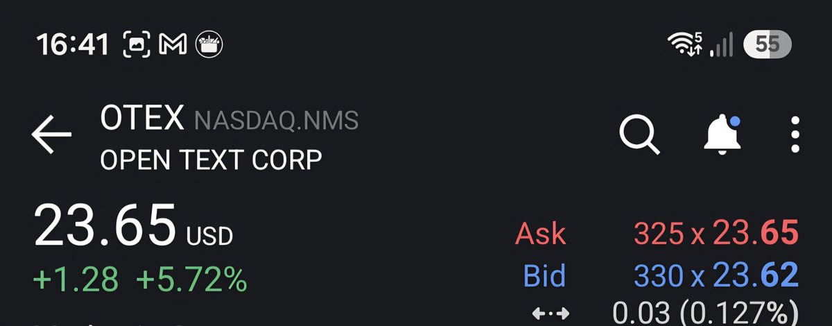DosCarterasRJ's tweet photo. $OTEX sube +5,72% hoy y vendo la call 25 Aug'26 a 0,75. Prima = 3,2% en 25 días. No la anualizo: renovar cada mes por sistema impide pillar primas buenas, mejor esperar al momento en que la prima paga bien para optimizar rentabilidad. #CoveredCall #Opciones https://t.co/bxpIXtvM5C