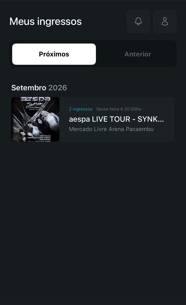 karinacaptor's tweet photo. oii! eu não uso muito essa conta mas to passando pra anunciar uns ingressos pra venda.

1 cadeira oeste coberta (inteira)
1 vip hibye (meia)
1 pp meia idoso

quem tiver interesse, comenta aqui que eu chamo na dm!! (valores bem menores)

vendo venda aespa ingresso show https://t.co/Wwxzd8o2Dw