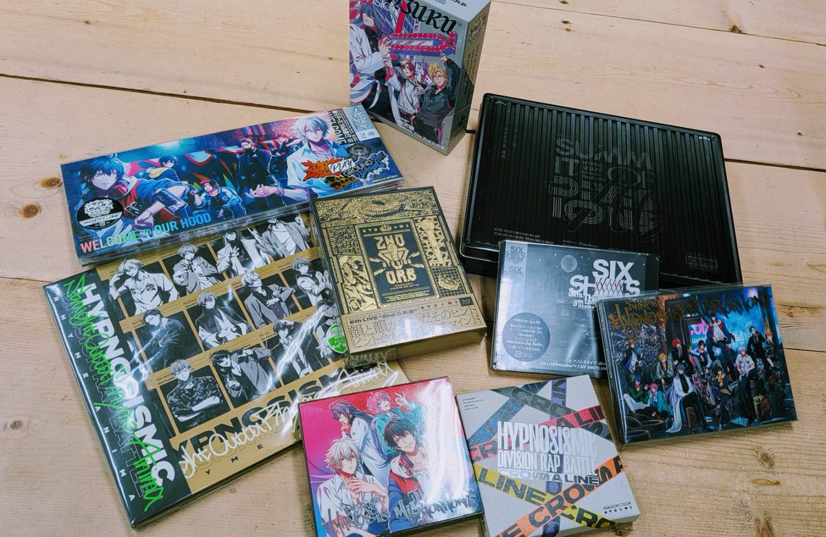 kgsm_av's tweet photo. ✨買取入荷情報✨

#ヒプノシスマイク
　ライブDVD＆Blu-ray＆CD 各種
買取させて頂きました！！

アニメの買取価格はここでチェック👇
https://t.co/lBw1GNRwRY

#アニメBD・DVD買取ます #アニメ買取 https://t.co/SF5f0xn40x