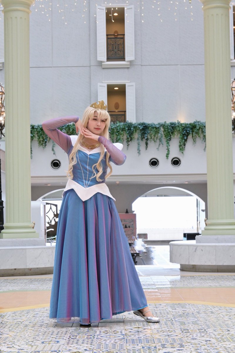akituki_cos's tweet photo. オーロラ姫👑
 #Dハロ仮装2025  #Dハロ https://t.co/03d9UMZ4X4