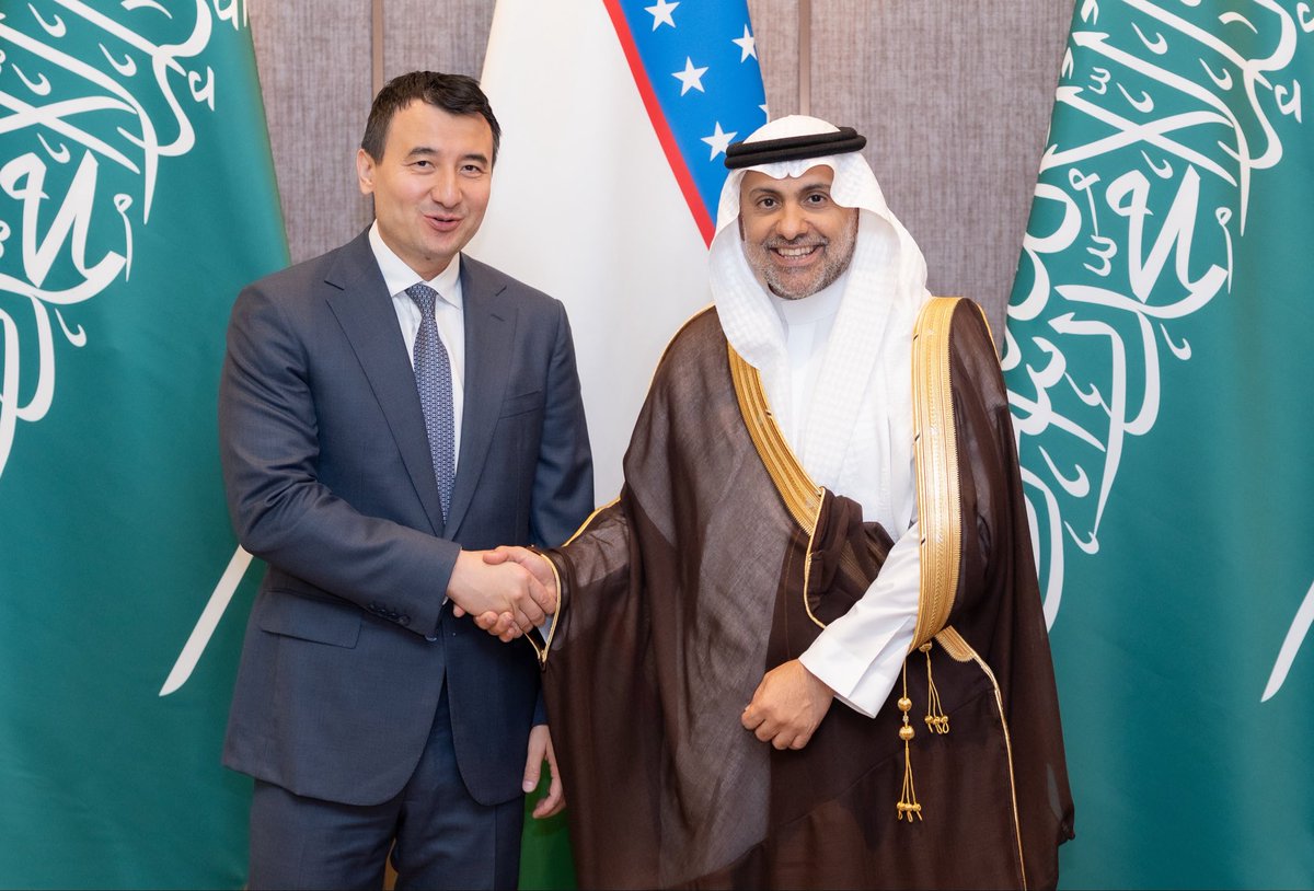 FahadAlJalajel's tweet photo. التقيت اليوم بمعالي نائب رئيس مجلس الوزراء في جمهورية أوزبكستان السيد جمشيد خوجاييف، بحضور معالي وزير الصحة السيد إلدور عادلوف�� لبحث آفاق تعزيز التعاون الصحي والاستثماري بين بلدينا.
ناقشنا فرص الشراكة في تطوير الرعاية الصحية، والتحول الرقمي، والصناعات الطبية والدوائية، واستعراض تجربة المملكة في التحول الصحي ضمن #رؤية_السعودية_2030