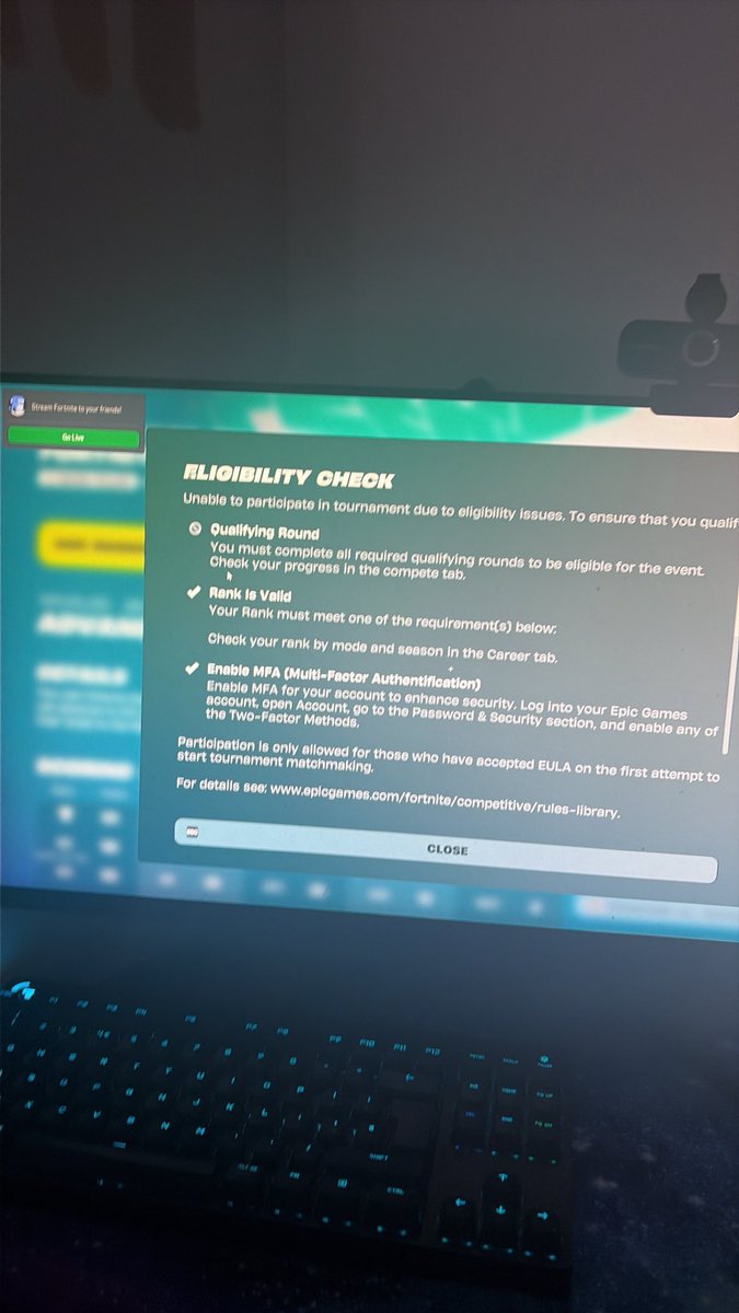 aidenmcgee1x's tweet photo. @FNCompetitive last chance qualifier opens locked ? I have done all 14 tournaments epic is youtube vxseneu https://t.co/sDn1axkuQT