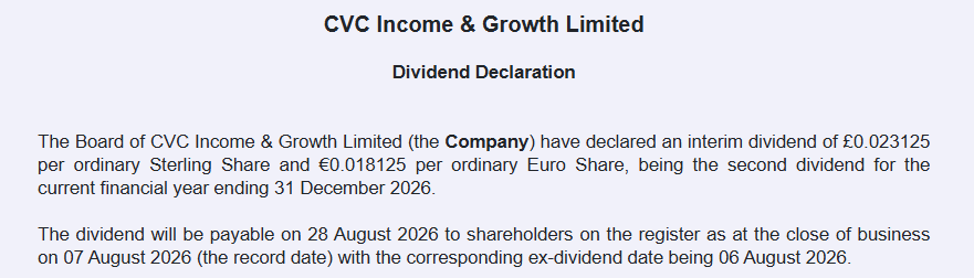 entrustTMF's tweet photo. #CVCG CVC Income & Growth Dividend
https://t.co/sZDr4mnPik https://t.co/x6VEK3lLzh