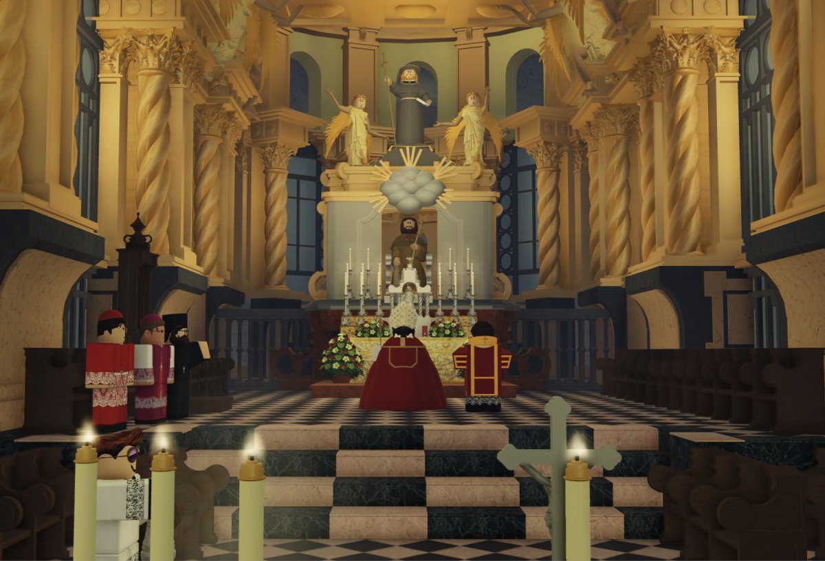 CompostelaRBLX's tweet photo. El 24 de julio S.E.R. Jan Cardenal Głowacz celebró las solemnes vísperas de la Solemnidad del Apóstol Santiago

On July 24, His Eminence Cardinal Jan Głowacz celebrated Solemn Vespers for the Solemnity of the Apostle James. https://t.co/2B3HbRxd7L