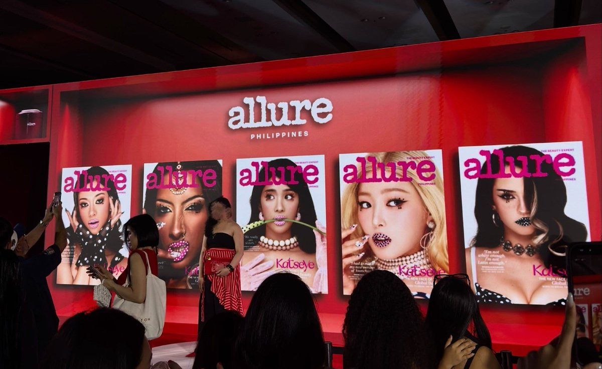 stareyenight's tweet photo. katseye allure magazine at allureph beauty lab event🥀 https://t.co/WLXYiv1b9O