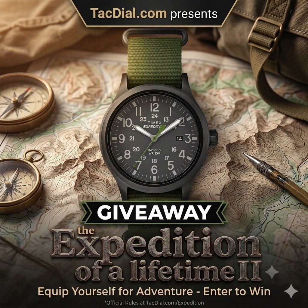 TacDial's tweet photo. We are running it back! Enter to win a Timex Expedition Watch! 
Enter here: https://t.co/ha3DRHBO6h https://t.co/HCqbxXc3NG