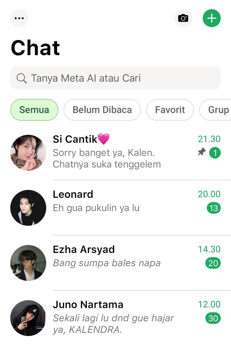 formyhyouck's tweet photo. Chat Senin, dibalas kalau Cantik

dongren https://t.co/JYJUB66lDJ