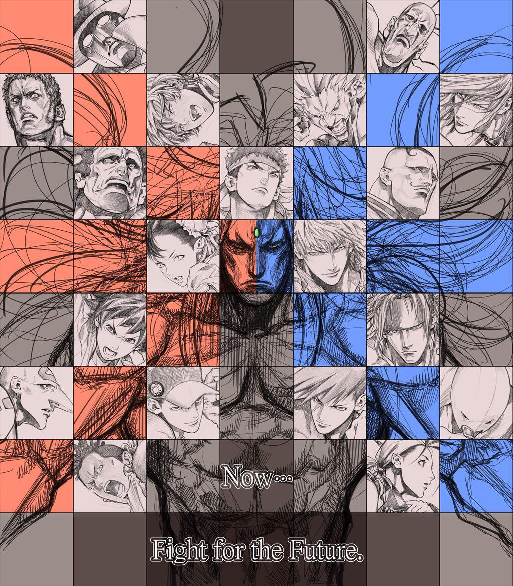 mend97726's tweet photo. Street fighter III third strike poster art/box art https://t.co/EKC1kVI00X