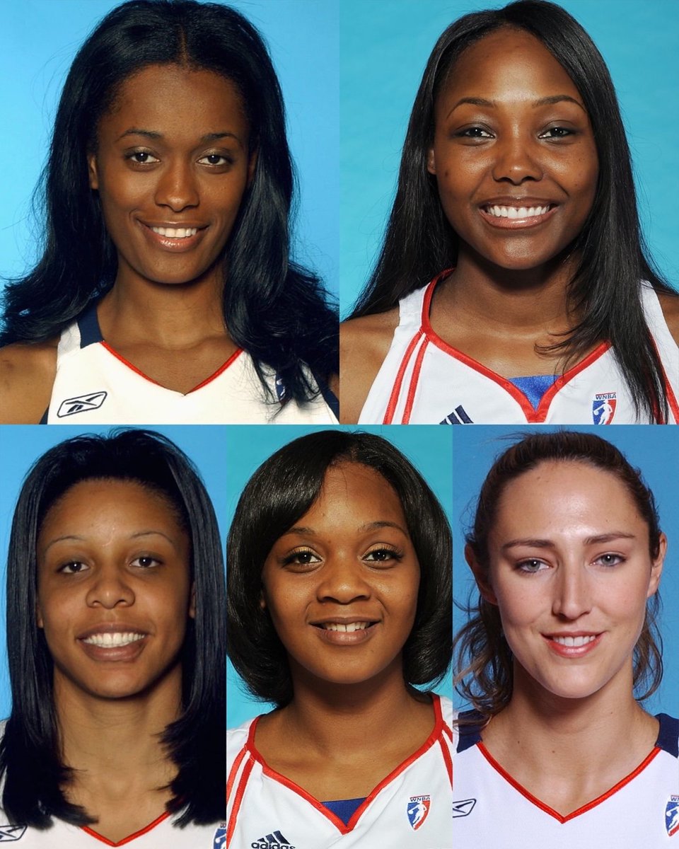 trendyhoopstars's tweet photo. Frontcourt depth has always been one of the hardest things to build in the WNBA, and no team did it better than the 2006 Detroit Shock.

Detroit's frontcourt was loaded with talent. 6'1 Swin Cash, 6'4 Cheryl Ford, 6'2 Plenette Pierson, 6'6 Kara Braxton, and 6'5 Ruth Riley gave the Shock five players who could impact the game in different ways. Between them were three All-Stars, two future All-Stars, high-level defenders, dominant rebounders, and reliable scorers.

The individual numbers don't fully capture how good this group was because the production was spread across five players. But during the 2006 postseason, they combined to average (39.2) points and (27.8) rebounds per game, providing the perfect complement to the dynamic backcourt duo of Deanna Nolan and Katie Smith as Detroit captured its second WNBA championship.

What separated this frontcourt wasn't one superstar. It was having five players capable of changing a game. If one player had an off night, someone else stepped up. One game it was Cheryl Ford. The next it was Plenette Pierson off the bench. Then Swin Cash would fill the stat sheet, or Kara Braxton and Ruth Riley would control the paint defensively.

That depth showed throughout the playoffs. In Detroit's first-round win over Indiana, the frontcourt accounted for 74 of the team's 98 points. Ford finished with 23 points and 10 rebounds, Pierson scored 20 off the bench, and Cash nearly recorded a triple-double with 17 points, nine rebounds, and eight assists.

Then came the semifinals, where Detroit's frontcourt once again proved that anyone could step up on a given night. In Game 1, Cheryl Ford and Plenette Pierson shared the frontcourt scoring lead with 11 points apiece. In the next win, Swin Cash scored 16 points while Kara Braxton added 12.

That balance continued into the Finals, where Cash, Ford, and Pierson each had their moments offensively while Ruth Riley made timely defensive plays. Over the final two wins of the championship series, league MVP Yolanda Griffith was held to just 6-for-26 shooting, with Riley playing a major role in that effort. The 2003 Finals MVP averaged (2.7) blocks across Detroit's three Finals victories.

Plenty of championship teams have had great frontcourts. Very few have had one this deep. The 2006 Shock overwhelmed opponents with wave after wave of talent, and that's what makes them one of the greatest frontcourts in WNBA history. 🪄