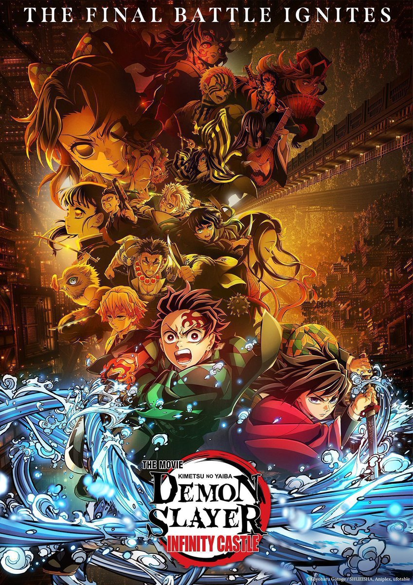 _ANIMEse's tweet photo. DEMON SLAYER: KIMETSU NO YAIBA - CASTELO INFINITO chega AMANHÃ 12:00 na Crunchyroll. https://t.co/ci1QpihtB6