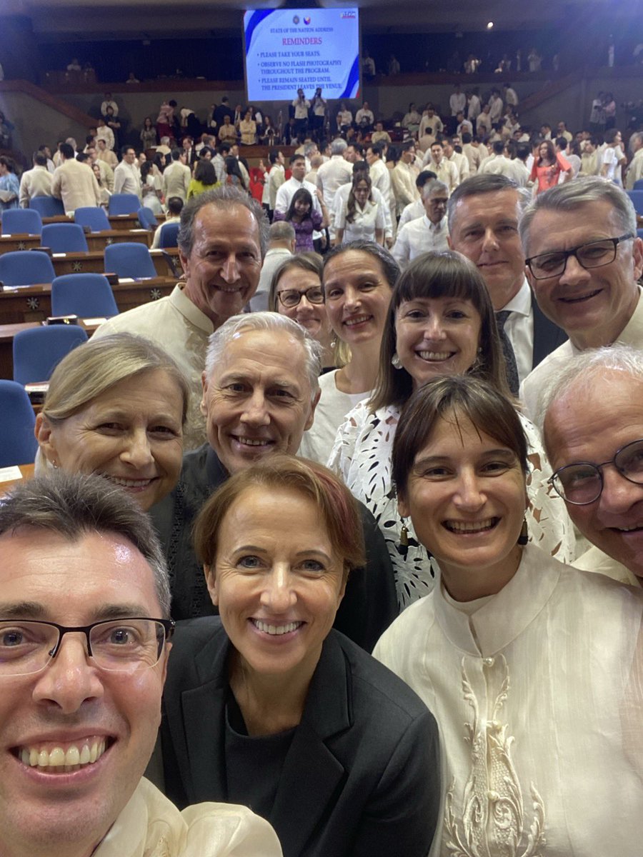 germanyinphl's tweet photo. A privilege to attend the State of the Nation Adress of President @bongbongmarcos today with πͺπΊ and many other colleagues.
π©πͺ stands with the π΅π to support stability, security and sustainable development in the region.
#GermanyInPHL https://t.co/VFR3fknQqZ