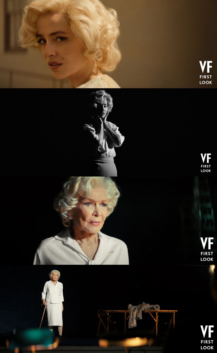 vhscut's tweet photo. #Venezia83: Dakota Johnson e Ellen Burstyn como Marilyn Monroe em ‘Flesh Impact’, curta de Maggie Gyllenhaal que terá sua estreia no Festival de Veneza.

Johnson vive Marilyn no auge de sua fama, enquanto Burstyn interpreta uma versão da atriz que o mundo nunca teve a oportunidade de conhecer. Dedicado à atriz no centenário de seu nascimento, o curta recebe o título de uma expressão usada para descrever sua aura: ela parecia tão real e luminosa na tela que os espectadores sentiam como se pudessem tocá-la através dela.