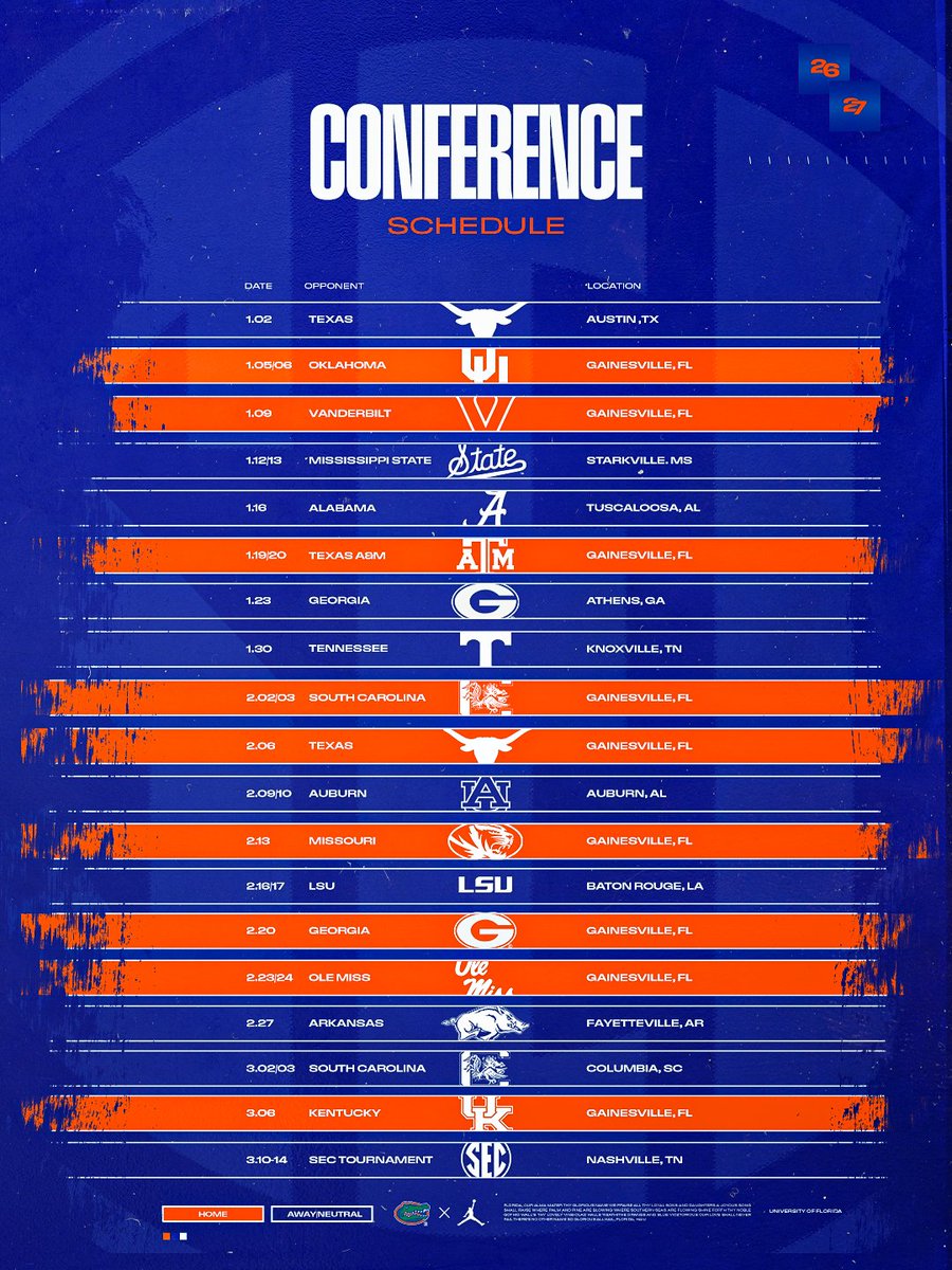 GatorsMBK's tweet photo. mark your calendars ‼️📍📍 https://t.co/au8csq7g8R