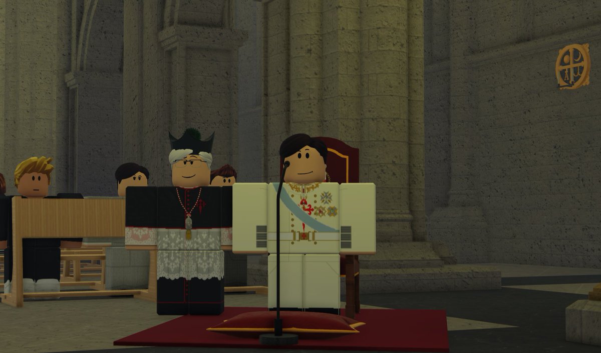 CompostelaRBLX's tweet photo. La tradicional Ofrenda Nacional fue presentada por Su Majestad el Rey Alfonso XIV

The traditional National Offering was presented by His Majesty the King Alfonso XIV https://t.co/O1UJSnSEVw