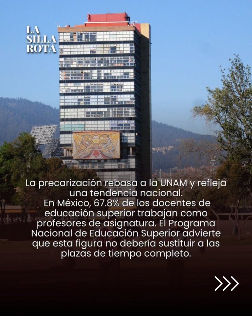 AlanAdameMX's tweet photo. 🔴|| La 4T hundió a la @UNAM_MX y a la educación en general.

📚Acuérdense de cómo destruyeron los libros de texto gratuitos.

⚠️La explicación es fácil: No quieren un pueblo preparado, mientras más ignorante y pobre mejor para ellos, para seguirlos manipulando con migajas. https://t.co/8xiolRwqO1