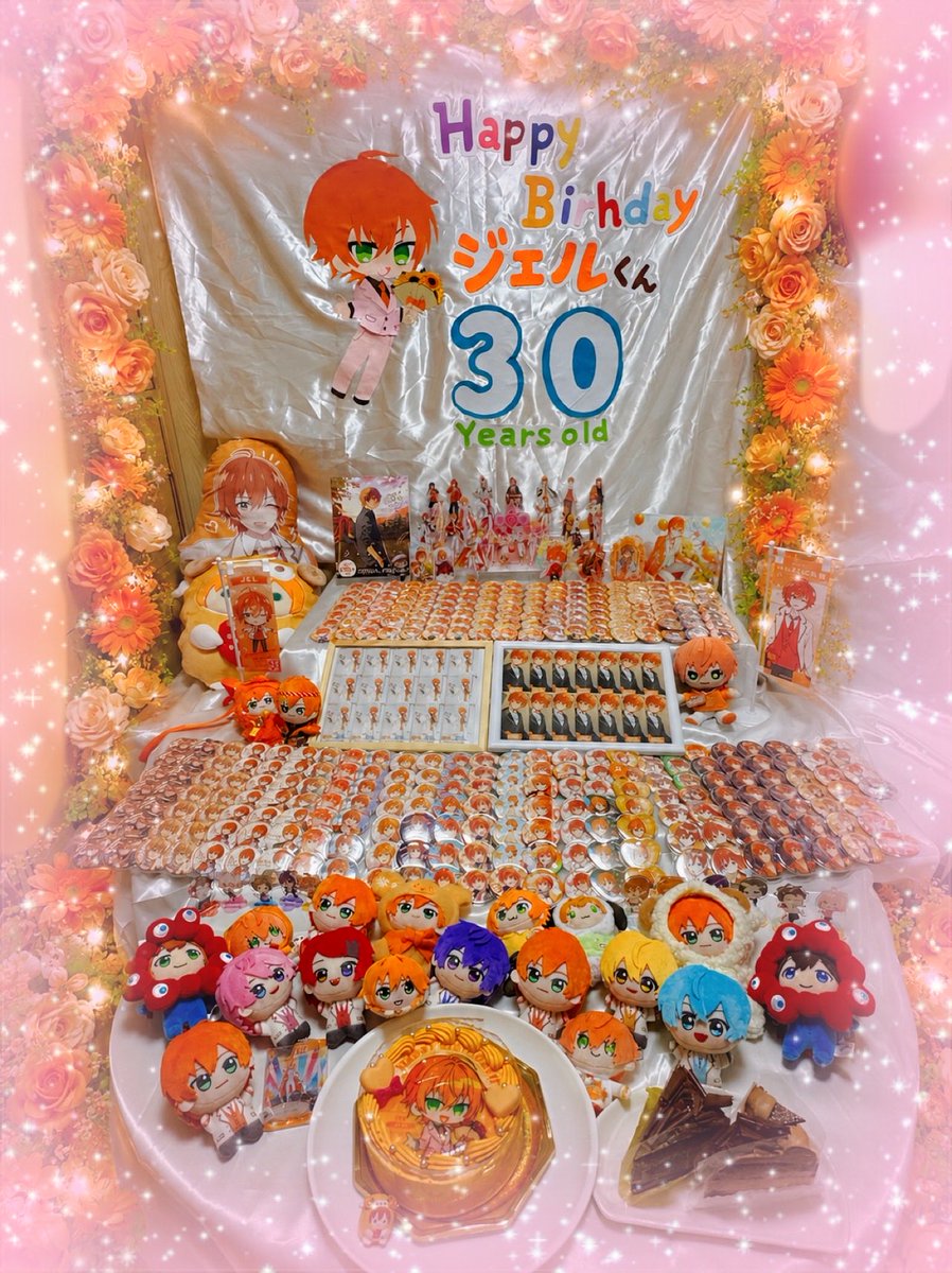 reiko666's tweet photo. 🧡🥂ℍ𝕒𝕡𝕡𝕪 𝕓𝕚𝕣𝕥𝕙𝕕𝕒𝕪🥂🧡
✰⋆｡:ﾟ･*☽:ﾟ･⋆｡✰⋆｡:ﾟ･*☽:ﾟ･⋆｡ 
    🧡      2026.07.28     🧡
✰⋆｡:ﾟ･*☽:ﾟ･⋆｡✰⋆｡:ﾟ･*☽:ﾟ･⋆｡
     ✨️🐏⸒⸒ジェルくん🐏⸒⸒✨️

ジェルくん㊗️🎉30歳の
お誕生日おめでとう🧡
ジェルくんのお誕生日をお祝いするの
今年で7回目✨️
大好きな貴方の誕生日を
今年もお祝い出来るのが
めちゃくちゃ幸せ(  ´˘`  )
今年はすとぷりも10周年で
たくさんのことを頑張ってくれて
本当にありがとう🧡
いつもたくさんの愛と
幸せと癒しをたくさんくれる
ジェルくんが本当に大好き🧡
今日は一緒に最幸な1日にしようね🧡
ケーキはスイパラさんのケーキと
チョコレートケーキ🎂
フェルト作品は
スイパラさんコラボのケーキの
イラストを作ってみたよ🧡
見てくれると嬉しいなぁ(*´꒳`*)♡
これまでもこれからの未来も
ずっとずっとジェルくんが大好き🧡
@jel_sub 

#ジェルくん誕生祭2026
 #ジェルくん 
 #ジェルぎゃらりー