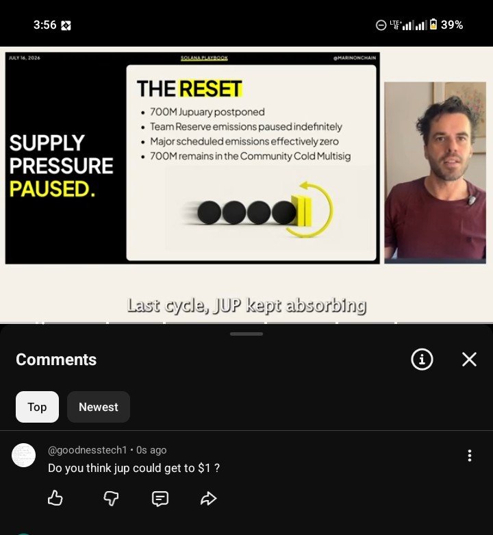 0xSoloWeb3's tweet photo. @marinonchain Subscribed, watched some latest videos 

Sol at $70+ currently, in 2029 it might get to $1k, that's if crypto gets super bullish again 

And oh yes, I feel JUP is undervalued too , $0.5 - $1 per one jup is possible 

BFuy8CjQZbgkUpGqmU8hQ69wTyFxEngztFivPytT4zy https://t.co/Qj9xbvadEY