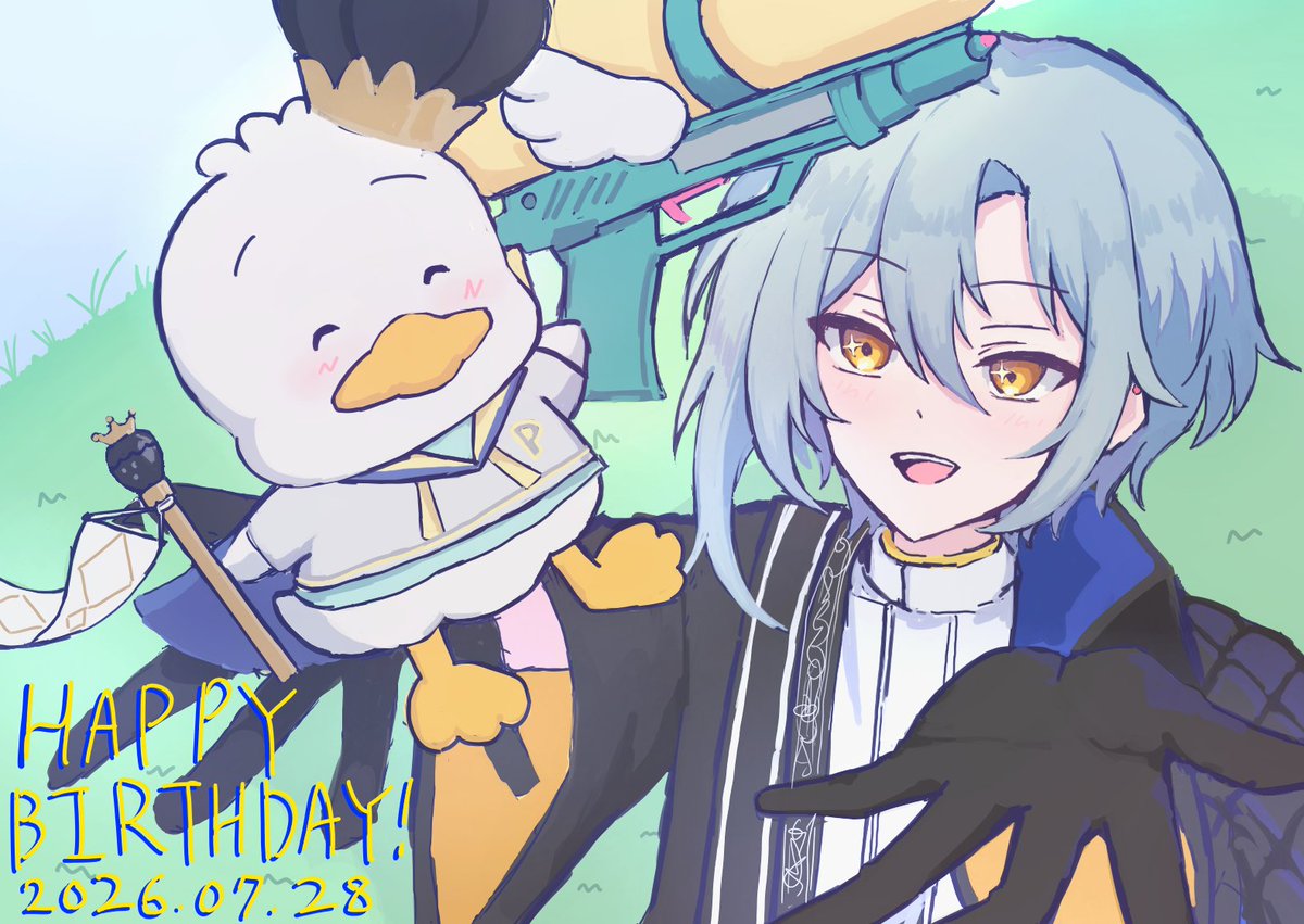 Minna0w0NKYK's tweet photo. #アルペック誕生祭2026
#Fragari_Art
🎂🐣🎂 https://t.co/vK8VTo2VIl